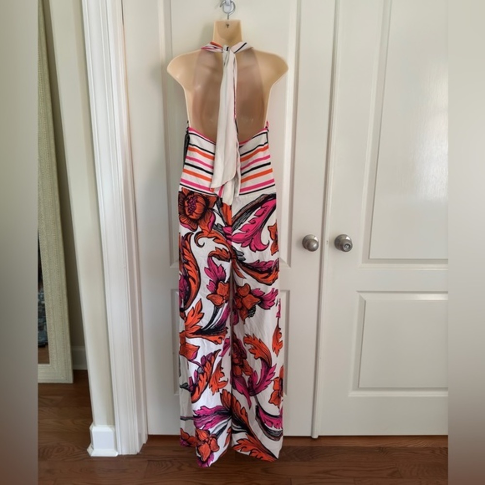 NWT Mianotte‎ halter jumpsuit - Picture 8 of 17